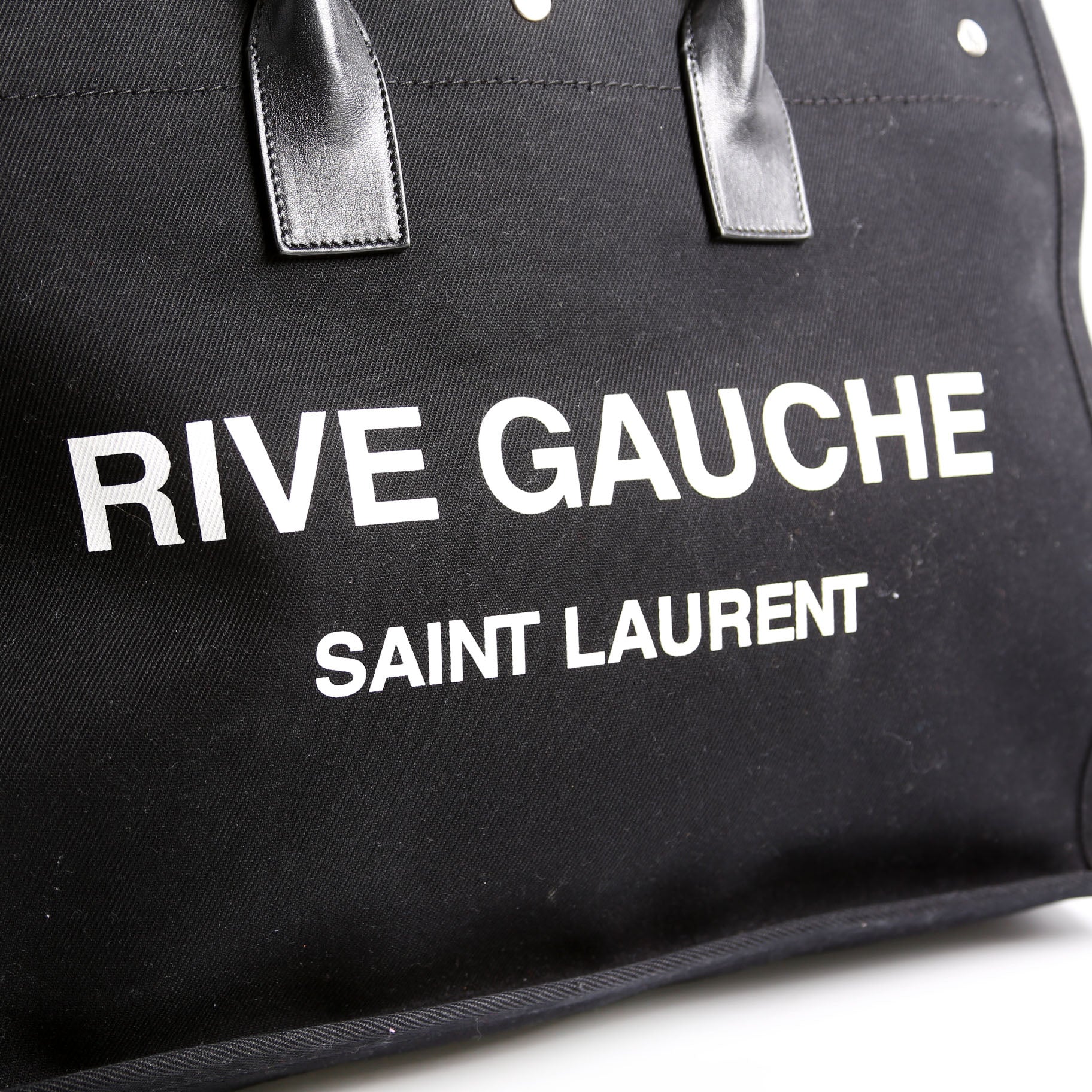 Rive Gauche Tote Bag Black