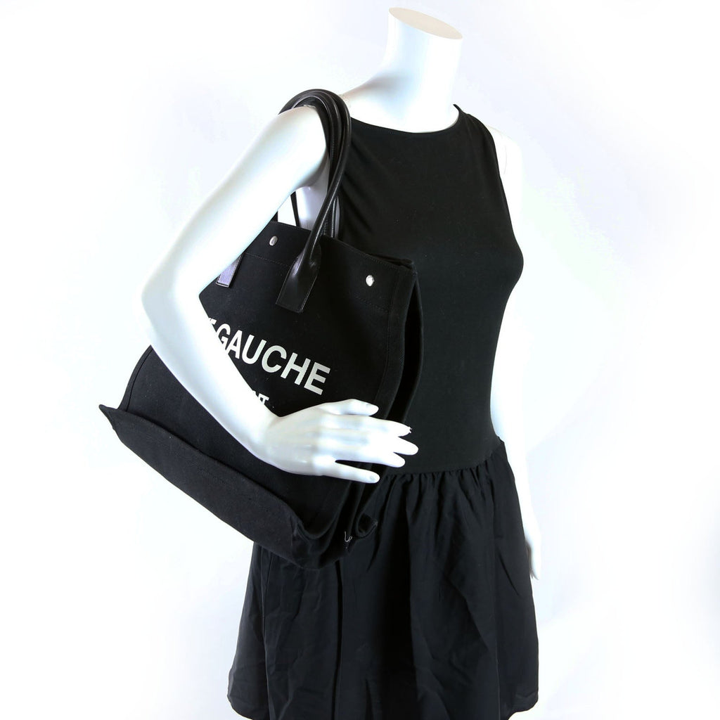 Rive Gauche Tote Bag Black