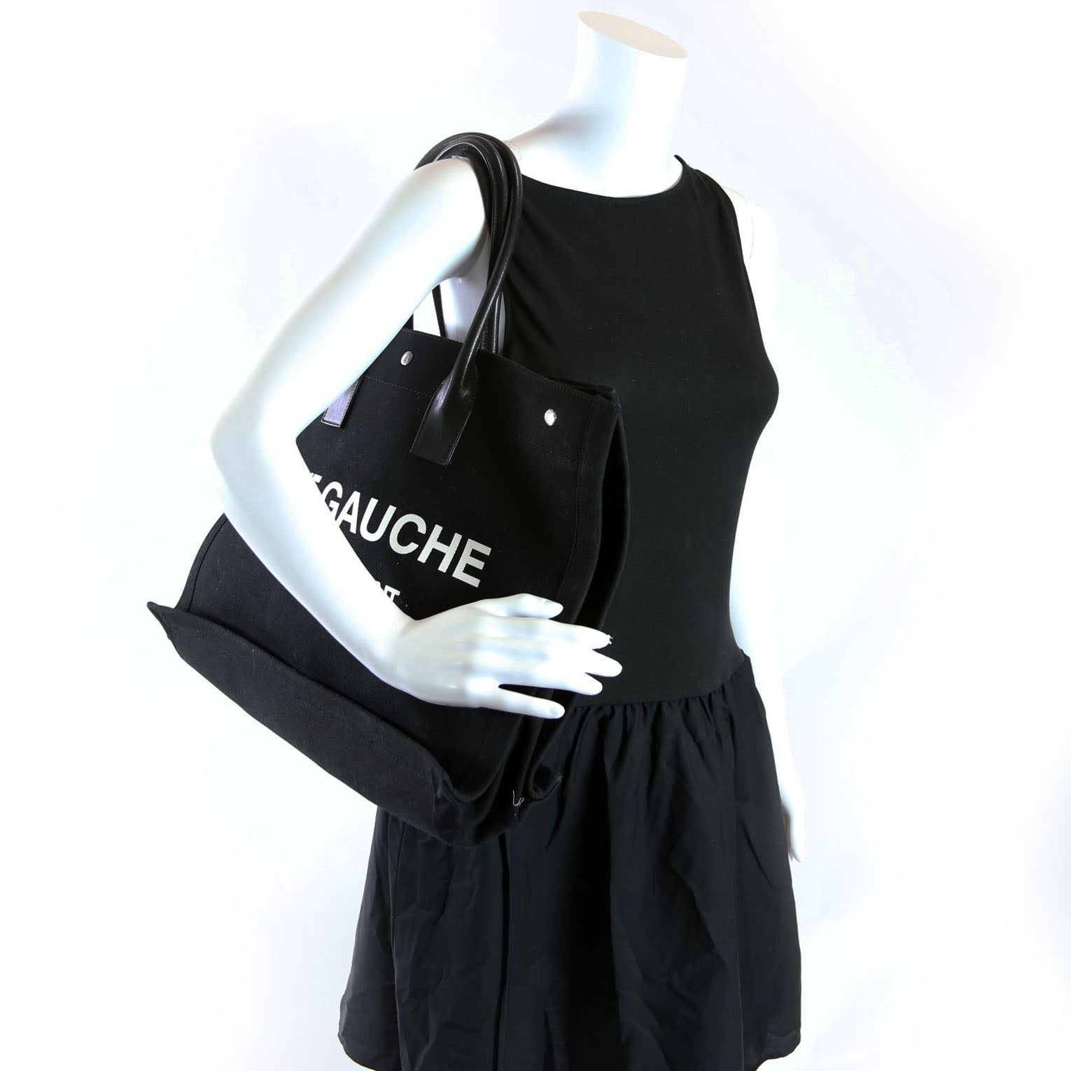 Rive Gauche Tote Bag Black