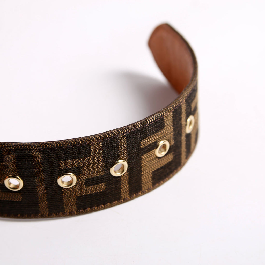 Square Buckle FF Reverse FF/Leather Size 110