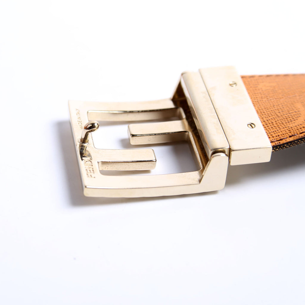 Square Buckle FF Reverse FF/Leather Size 110
