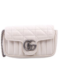 476433 Marmont Aria Super Mini Flap White
