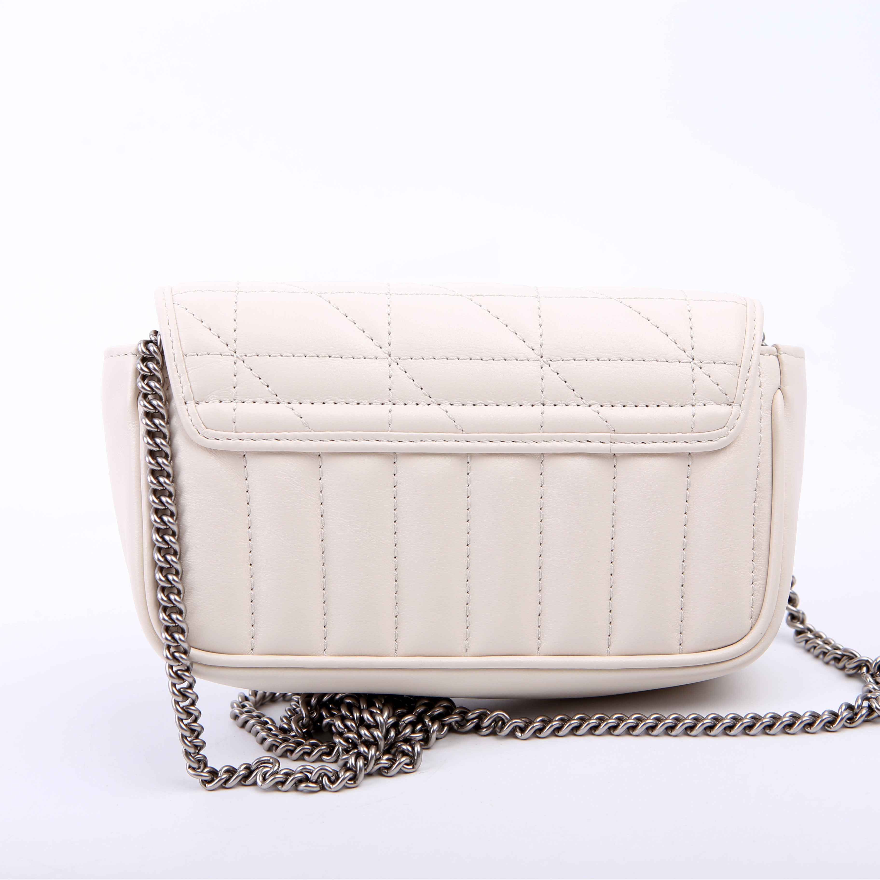 476433 Marmont Aria Super Mini Flap White