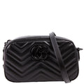 447632 Marmont Small Leather Camera Black