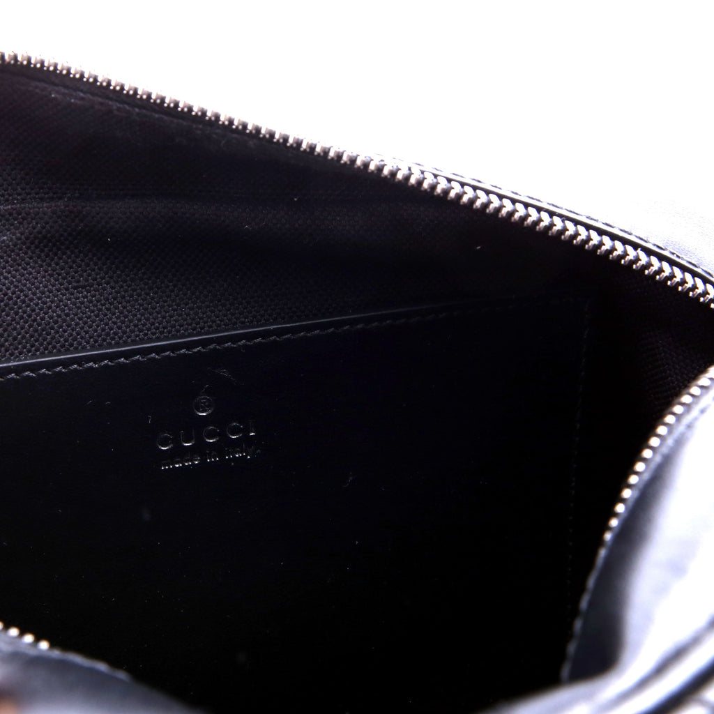 447632 Marmont Small Leather Camera Black
