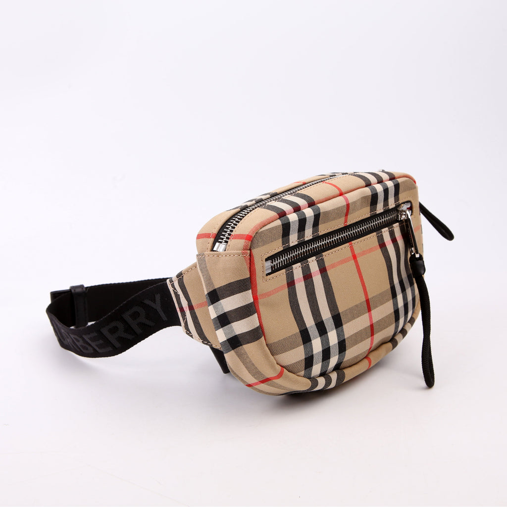 Vintage Check Cannon Bumbag Nylon Small