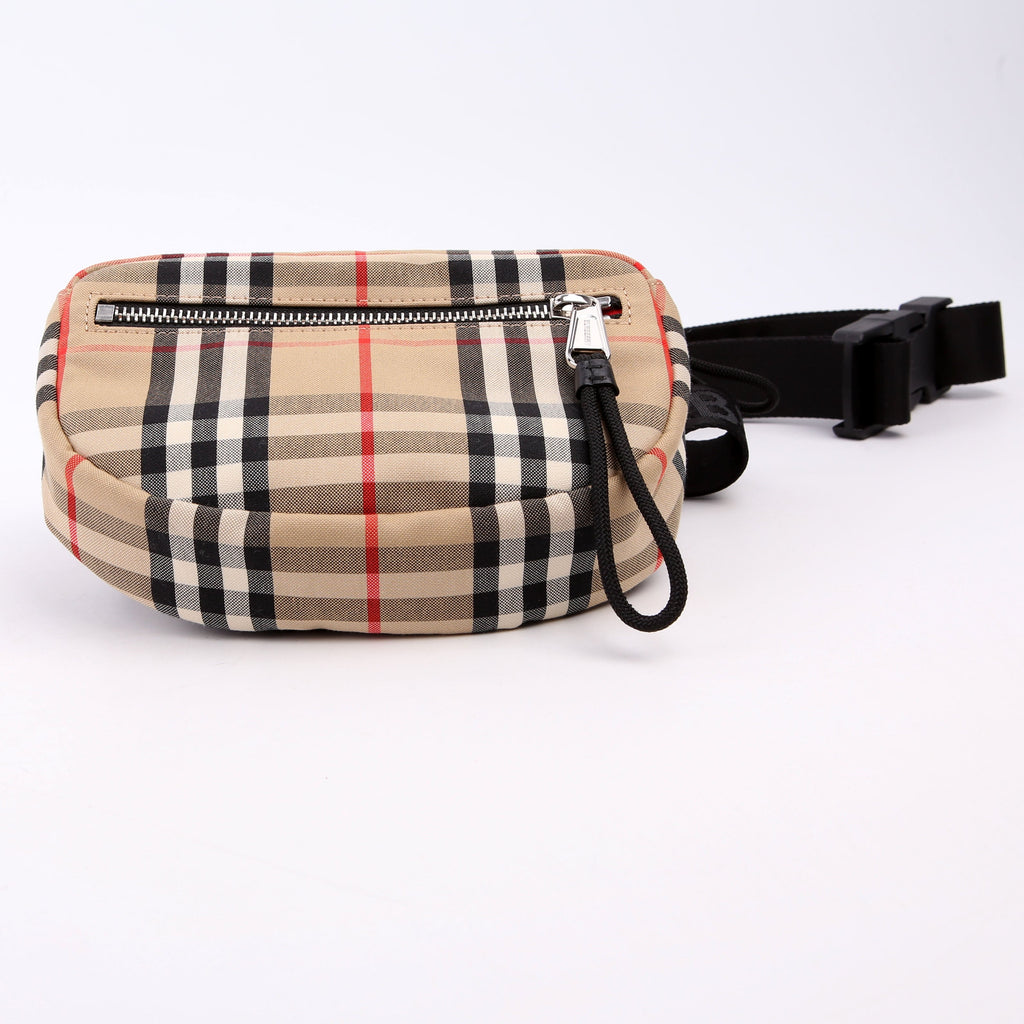 Vintage Check Cannon Bumbag Nylon Small
