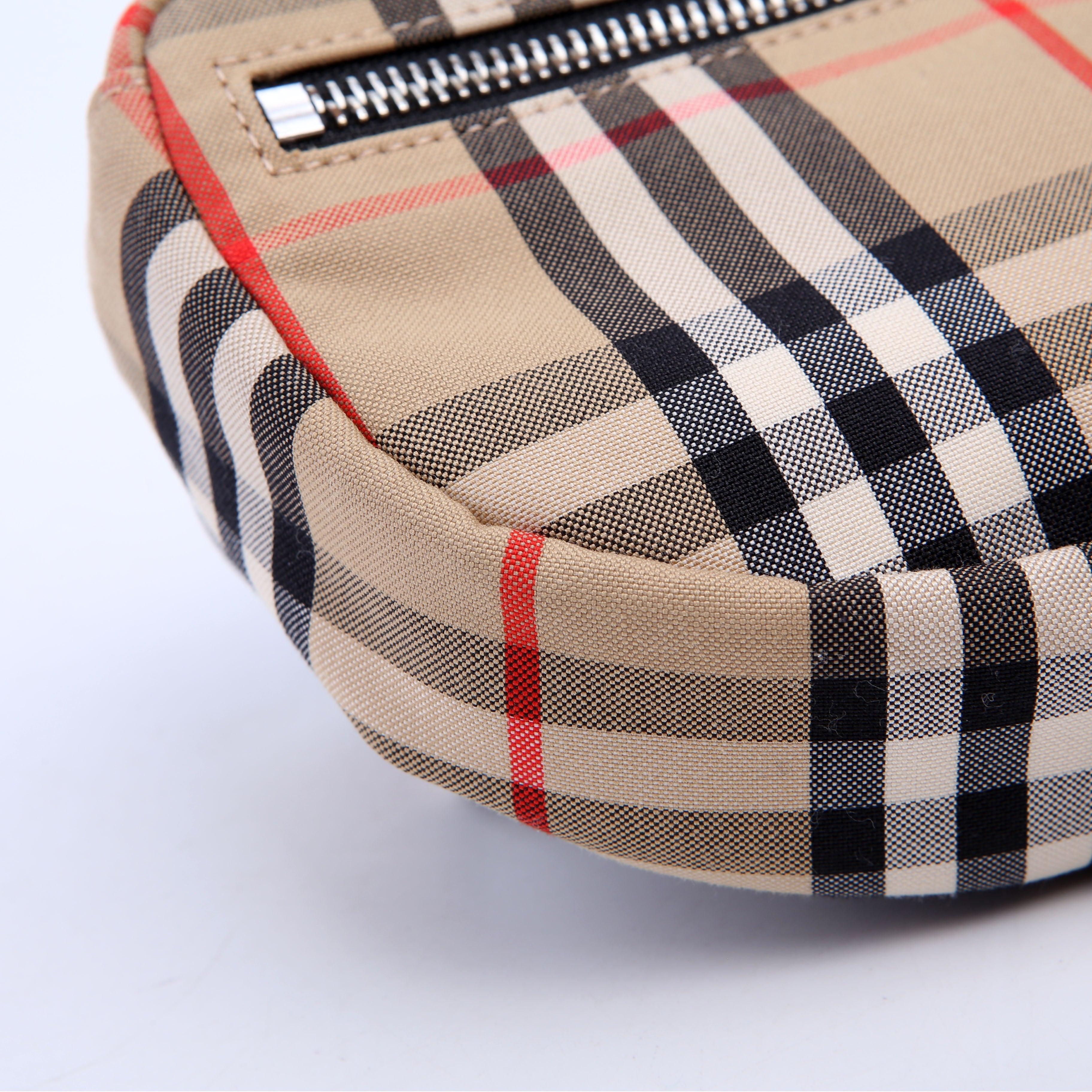 Vintage Check Cannon Bumbag Nylon Small