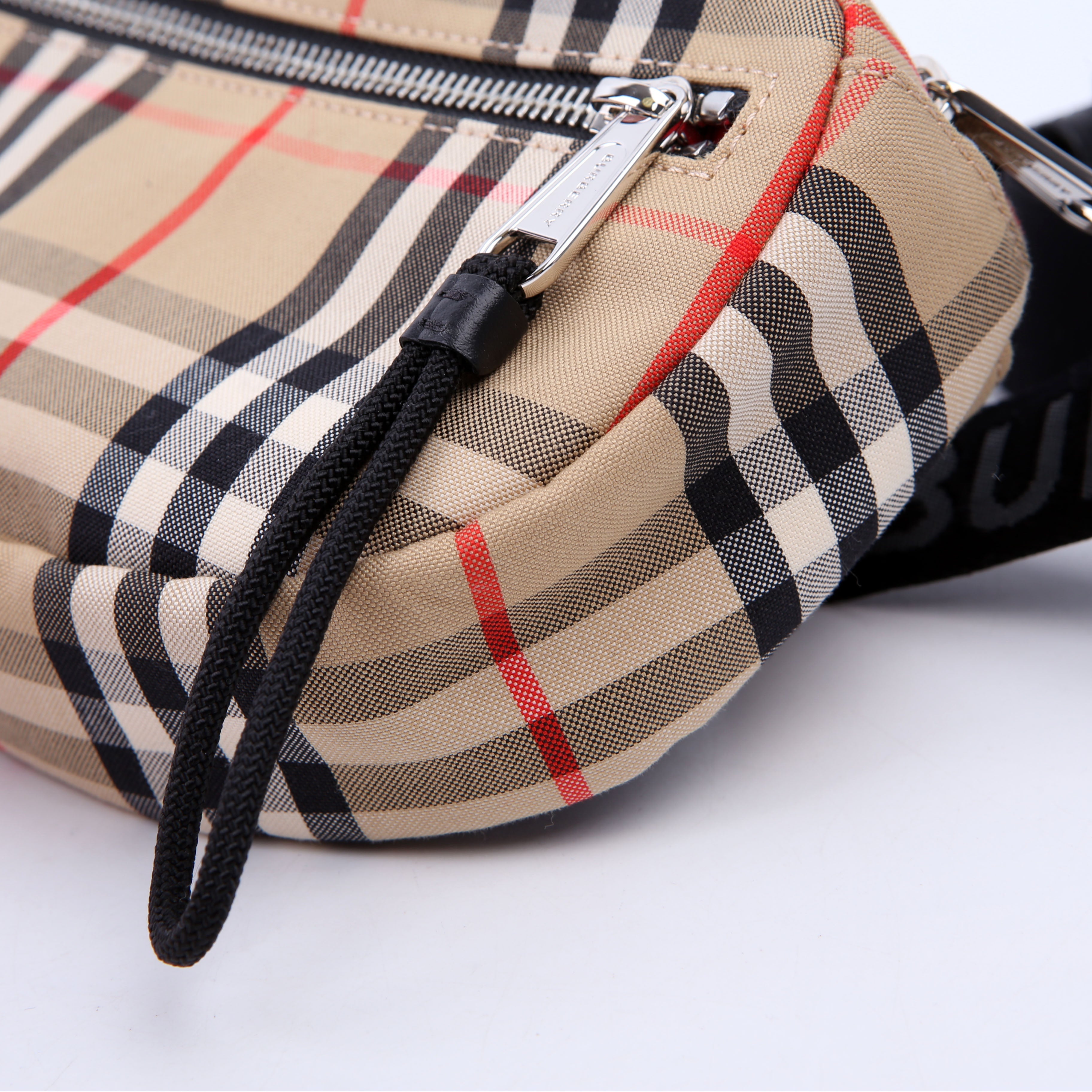 Vintage Check Cannon Bumbag Nylon Small