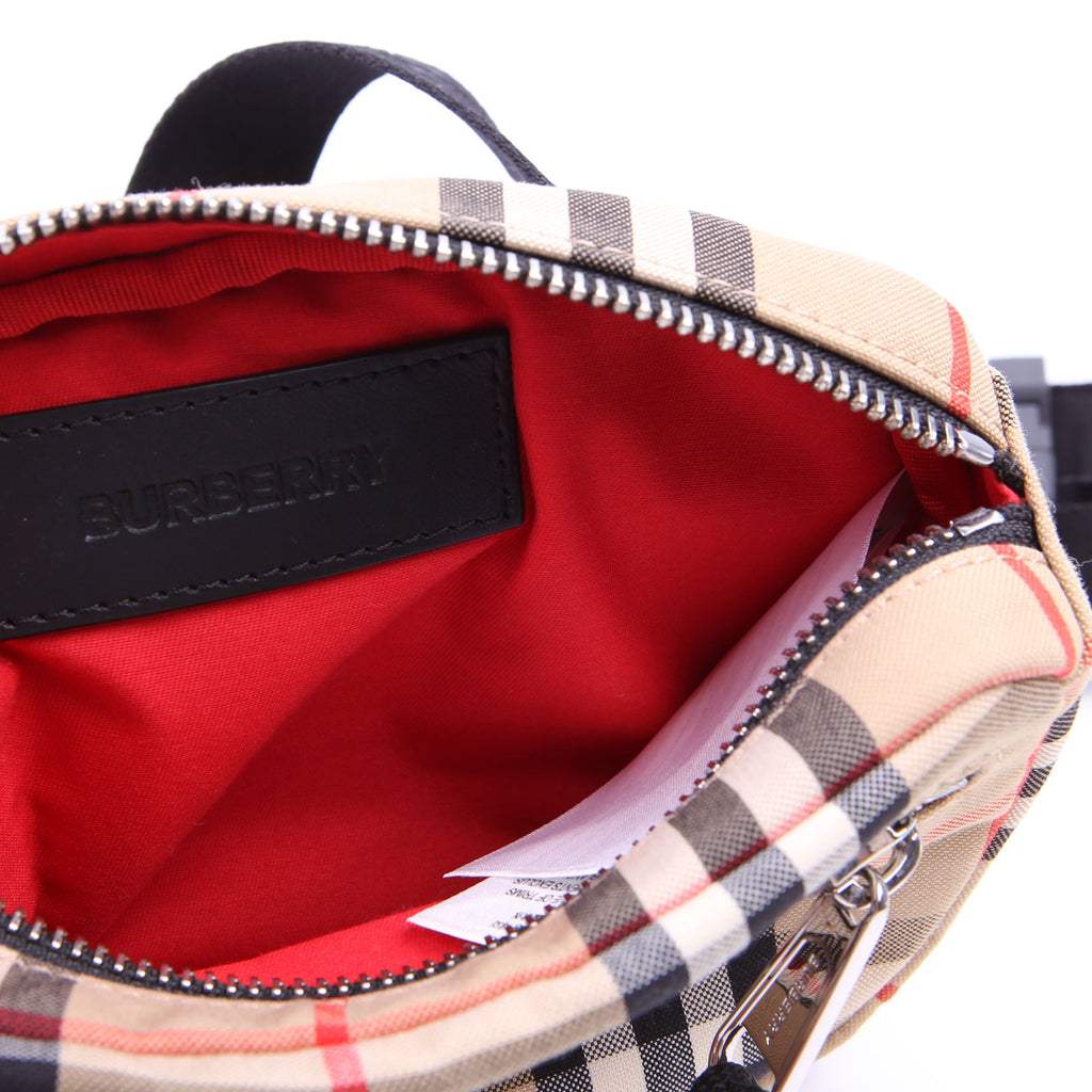 Vintage Check Cannon Bumbag Nylon Small