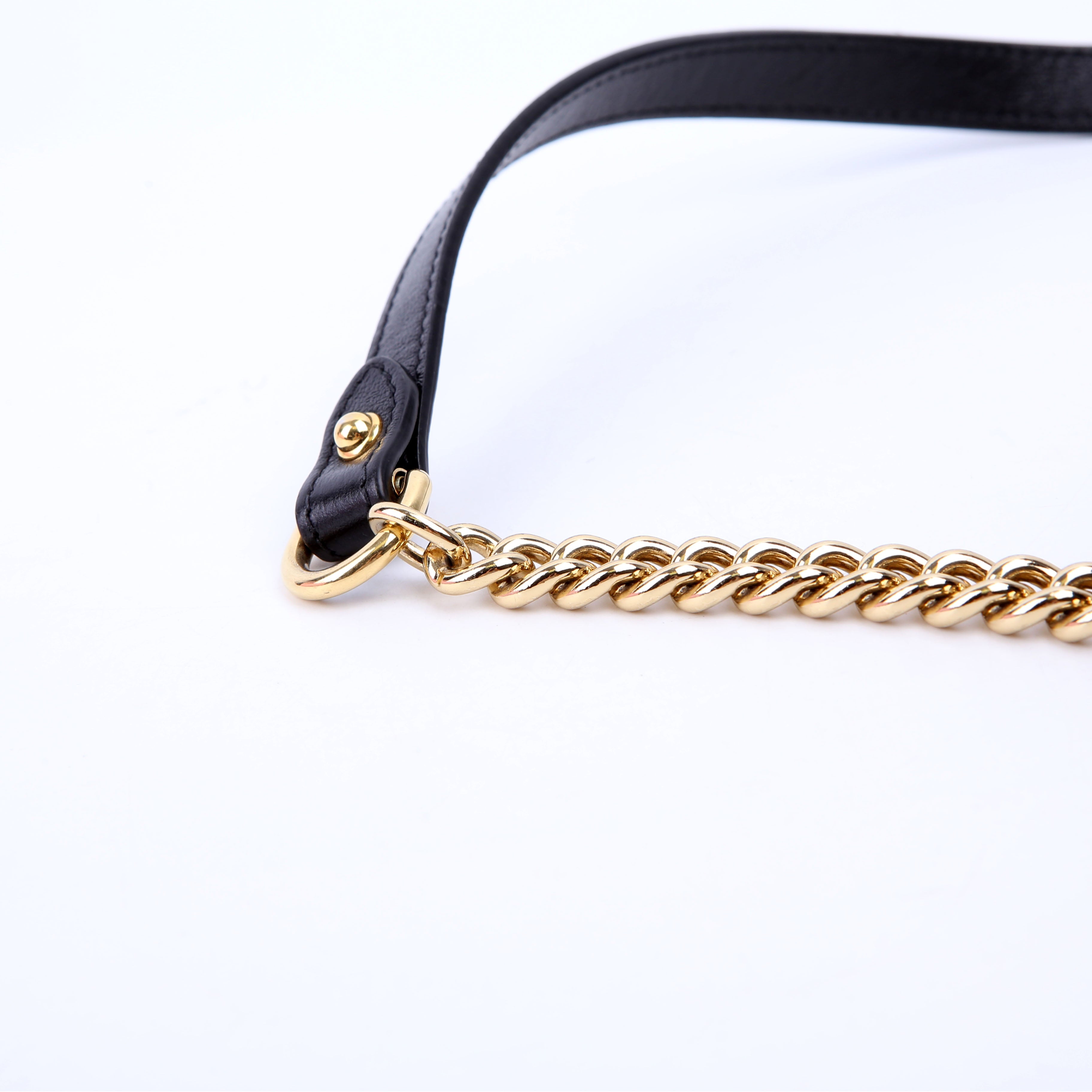 Gucci 443497 Marmont GG Canvas Shoulder Small Flap Black