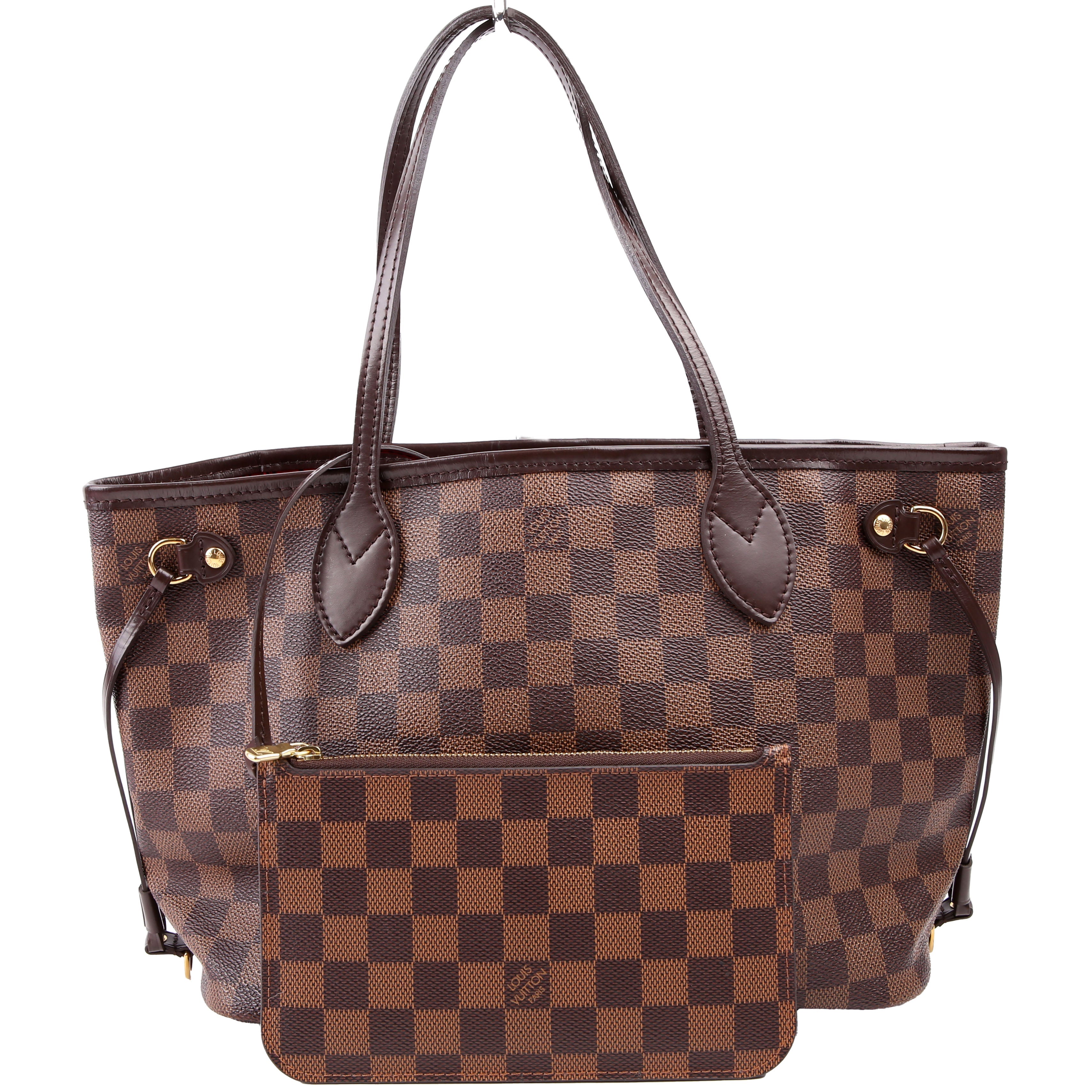 Neverfull with Wallet PM Damier Ebene