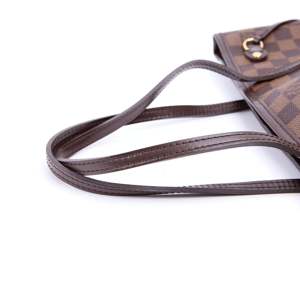 Neverfull with Wallet PM Damier Ebene