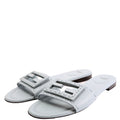 Baguette Leather Sandals Size 41 Blue