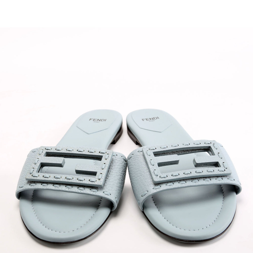 Baguette Leather Sandals Size 41 Blue