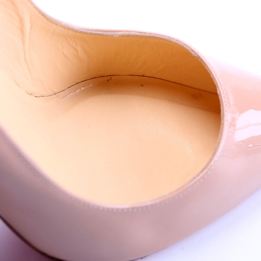 Pigalle Follies Patent 100MM Size 37.5 Nude