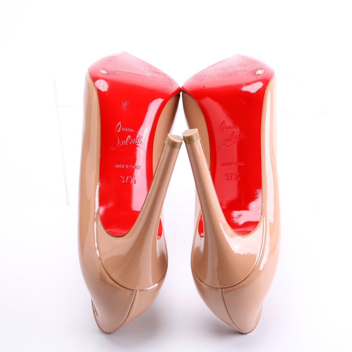Pigalle Follies Patent 100MM Size 37.5 Nude