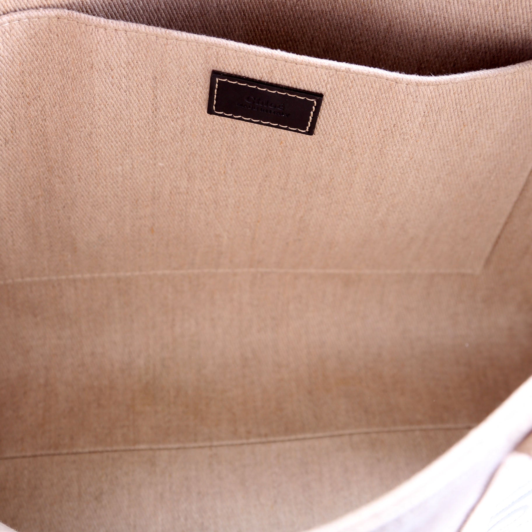 Woody Ribbon Tote Medium Black/Beige