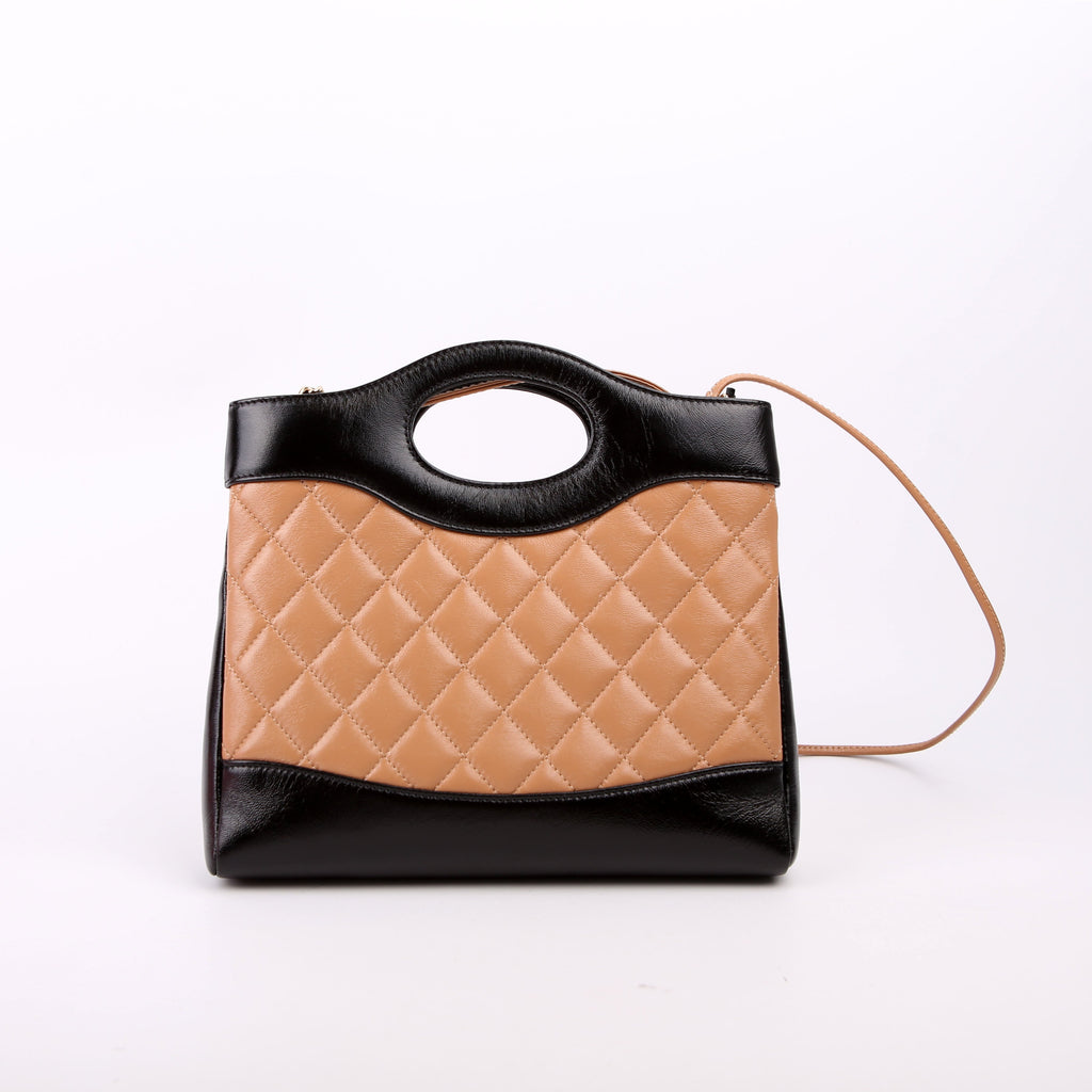 Mini 31 Shopping Crumpled Calfskin RFID