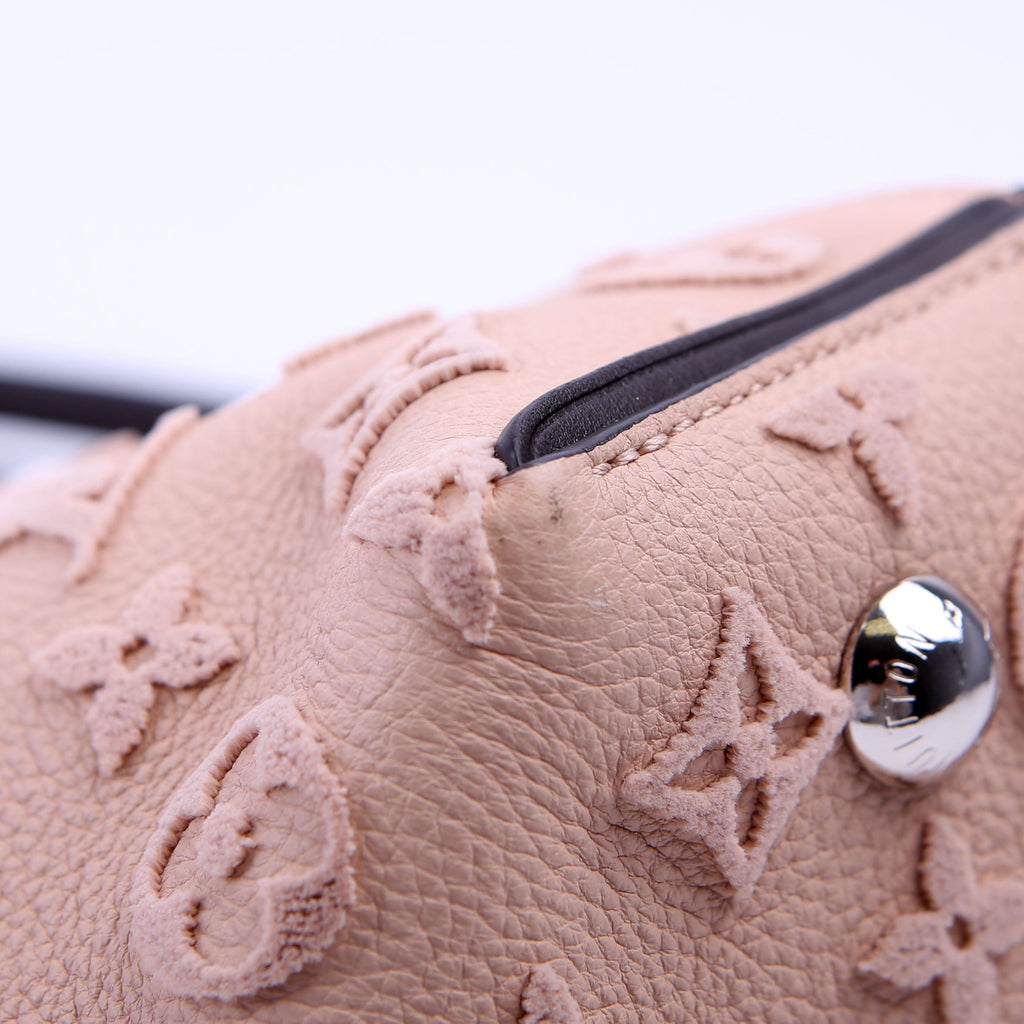 W Tote Veau Cachemire Calfskin Tan/Brown