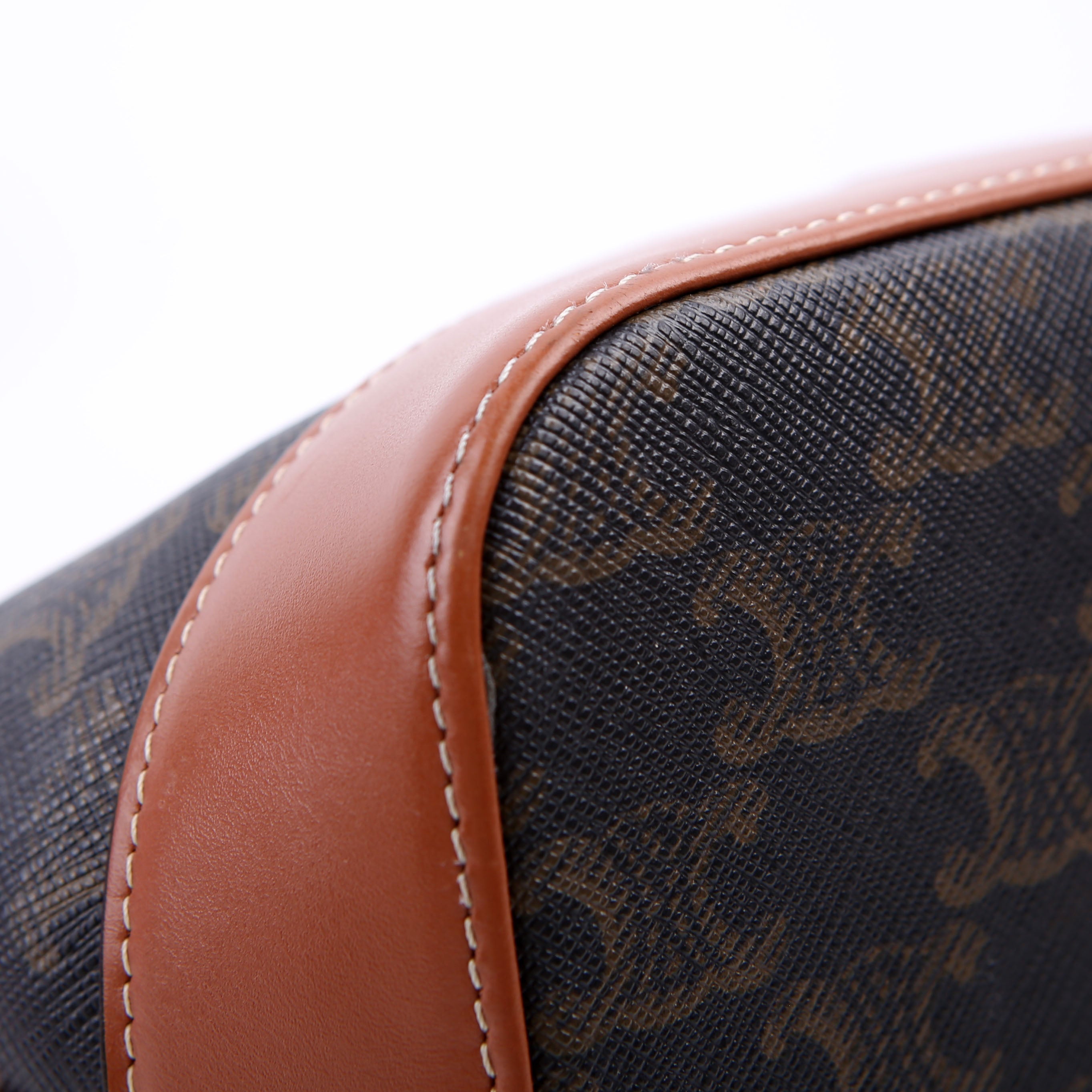 Triomphe Small Bucket Bag Brown