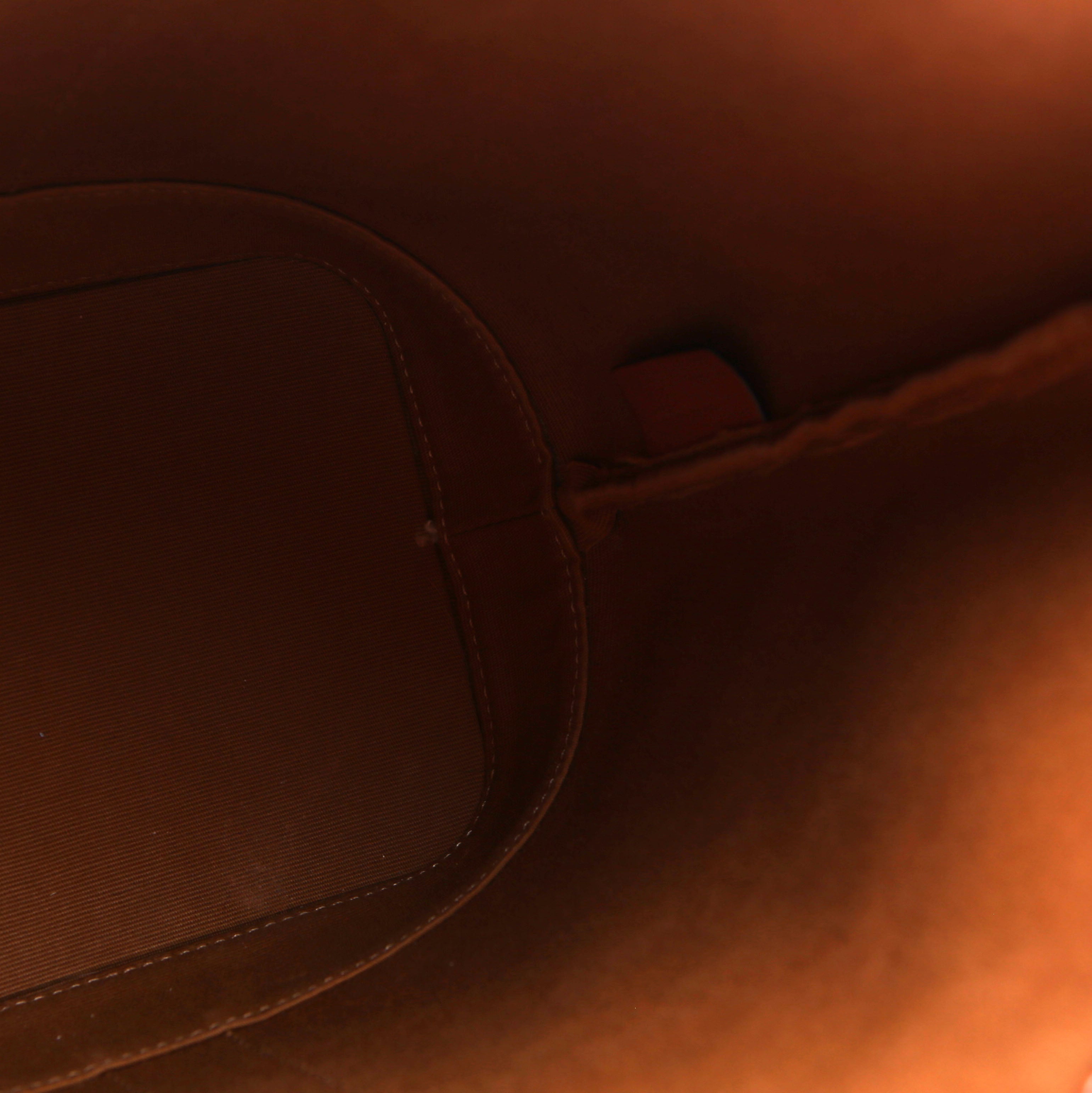 Triomphe Small Bucket Bag Brown