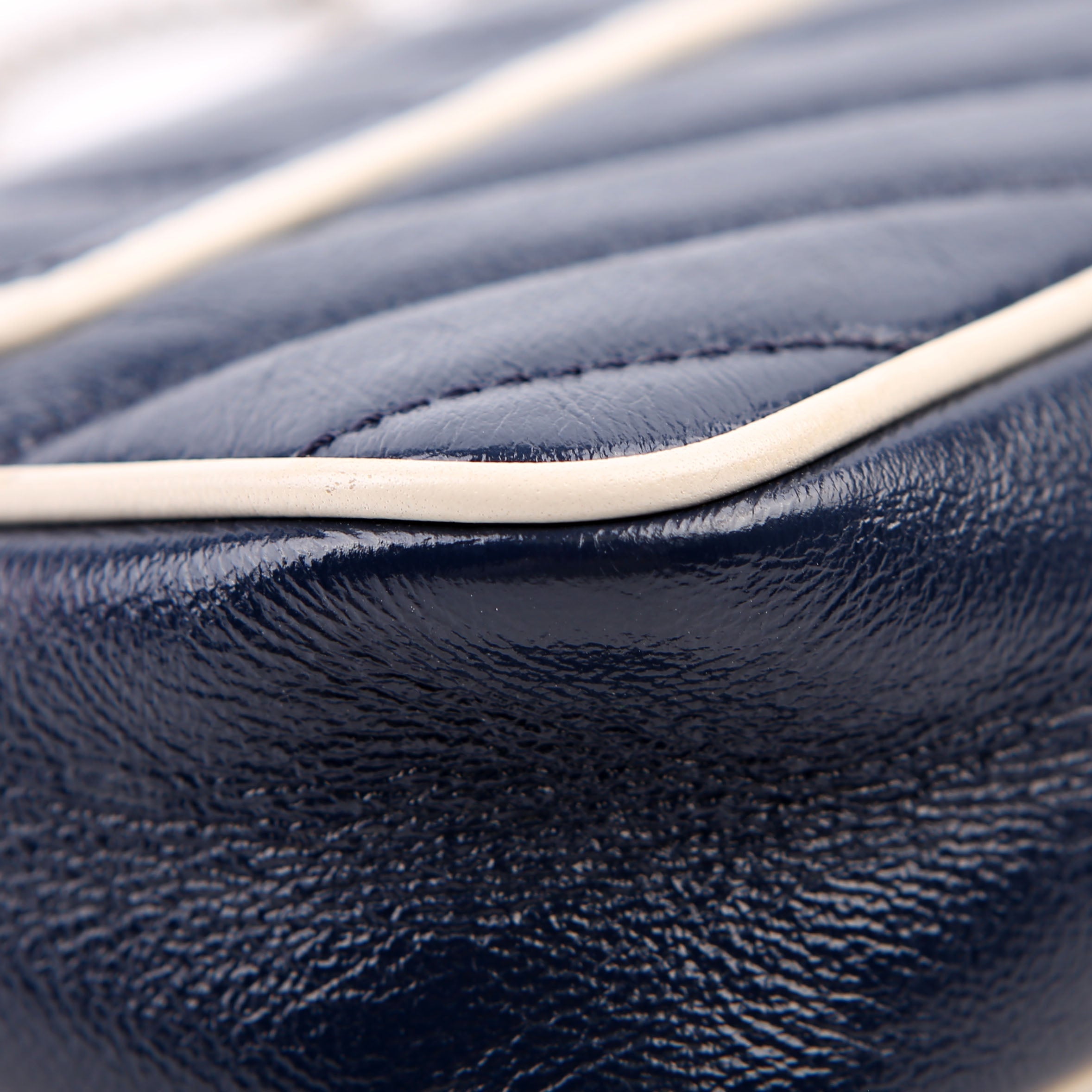 476433 Marmont Torchon Leather Super Mini Flap Blue