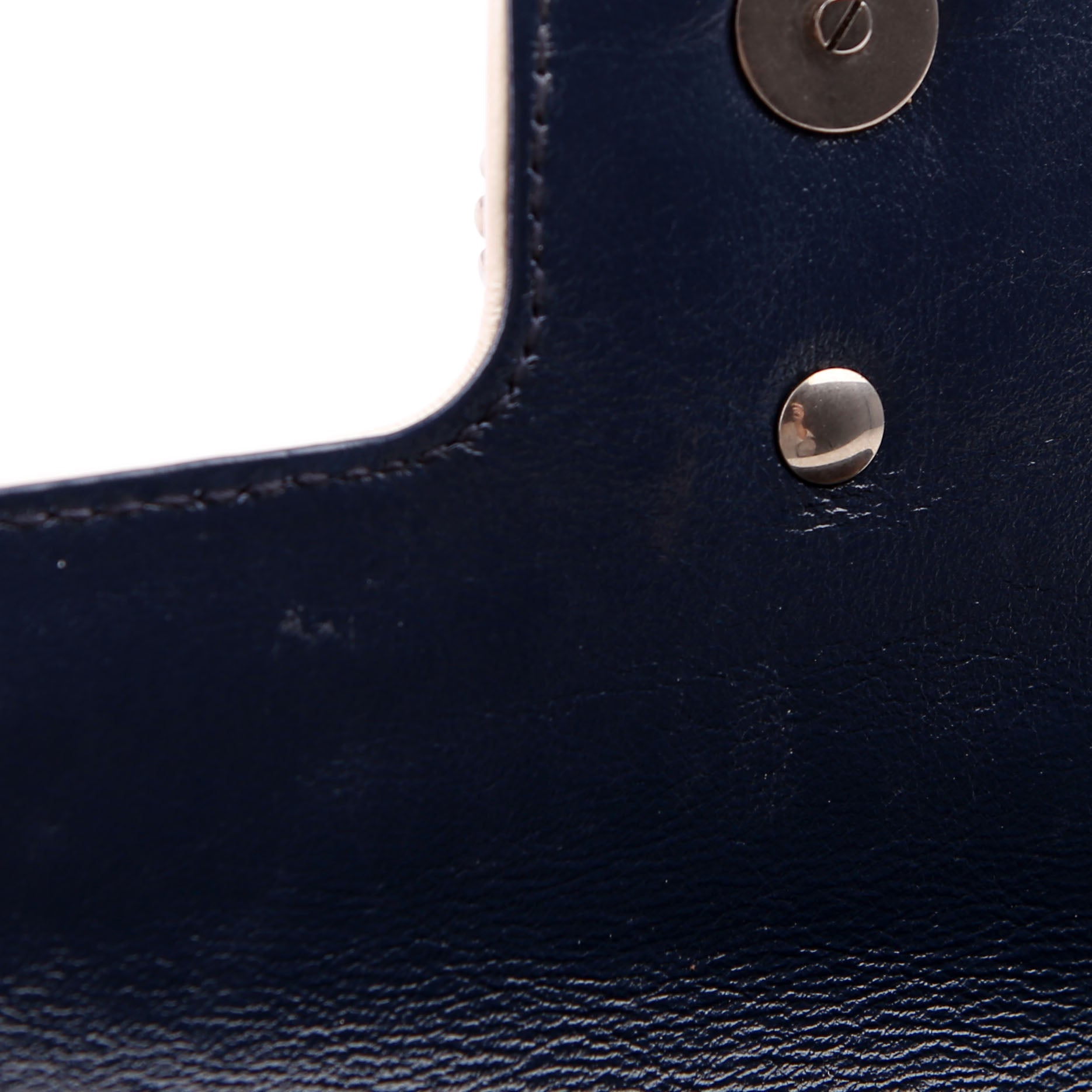 476433 Marmont Torchon Leather Super Mini Flap Blue