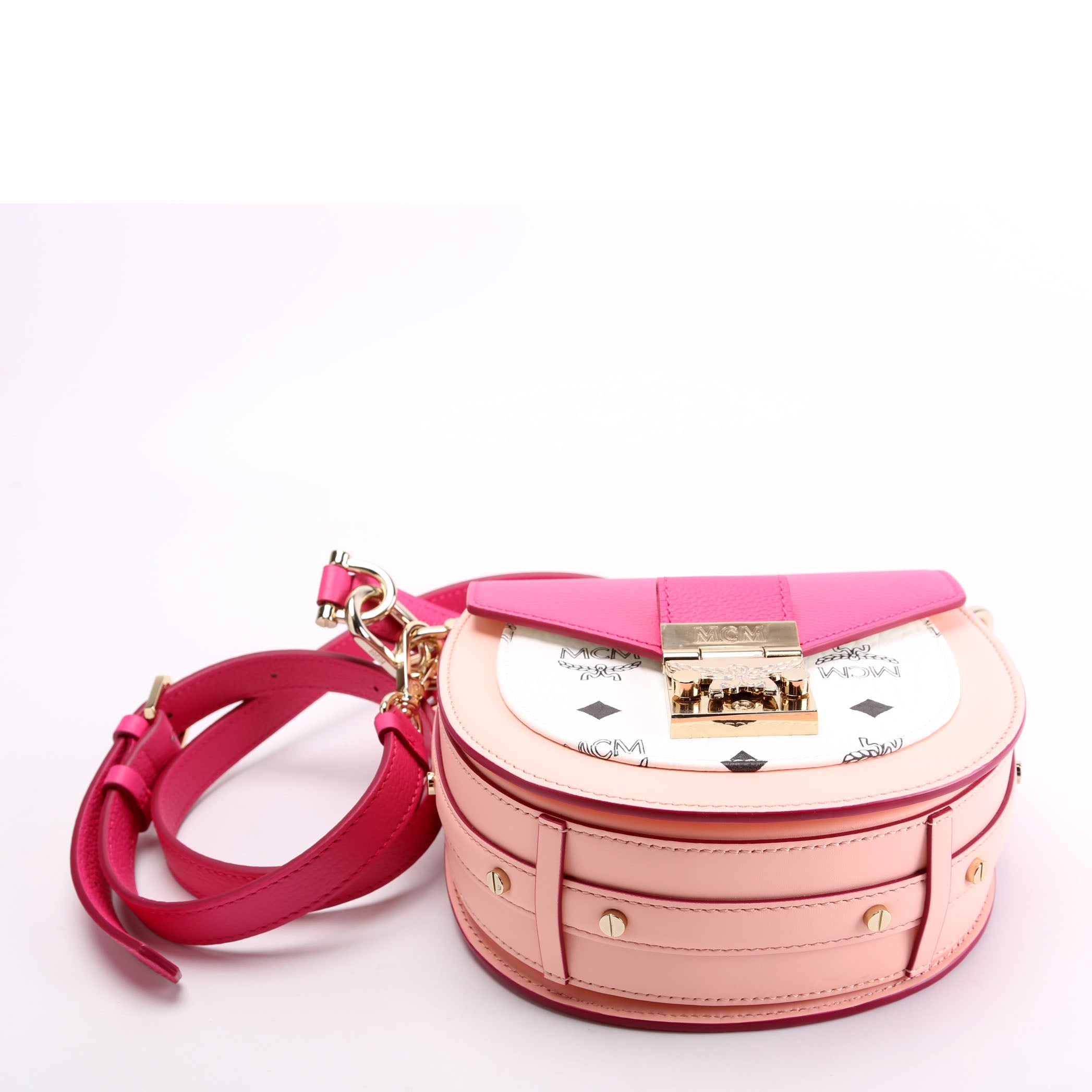 Visetos Patricia Shoulder Small Pink/White