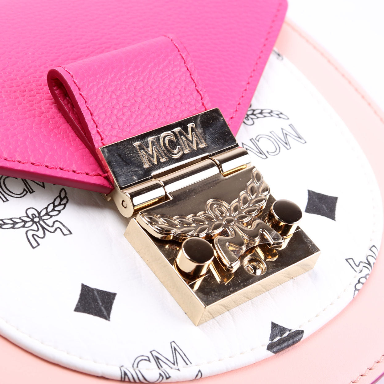 Visetos Patricia Shoulder Small Pink/White