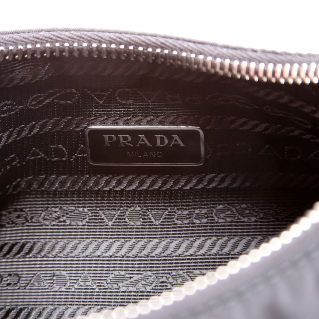 1BH204 Nylon Re-Edition 2005 Shoulder Bag Black