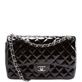 Classic Flap Jumbo Patent 17-20M Black