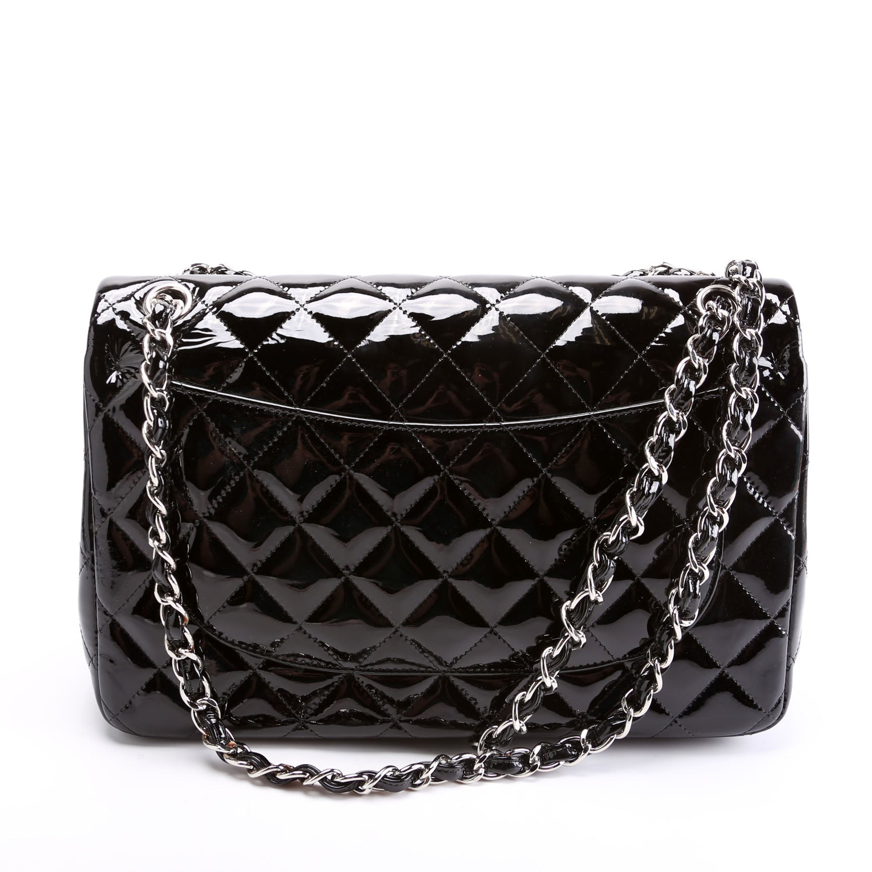 Classic Flap Jumbo Patent 17-20M Black
