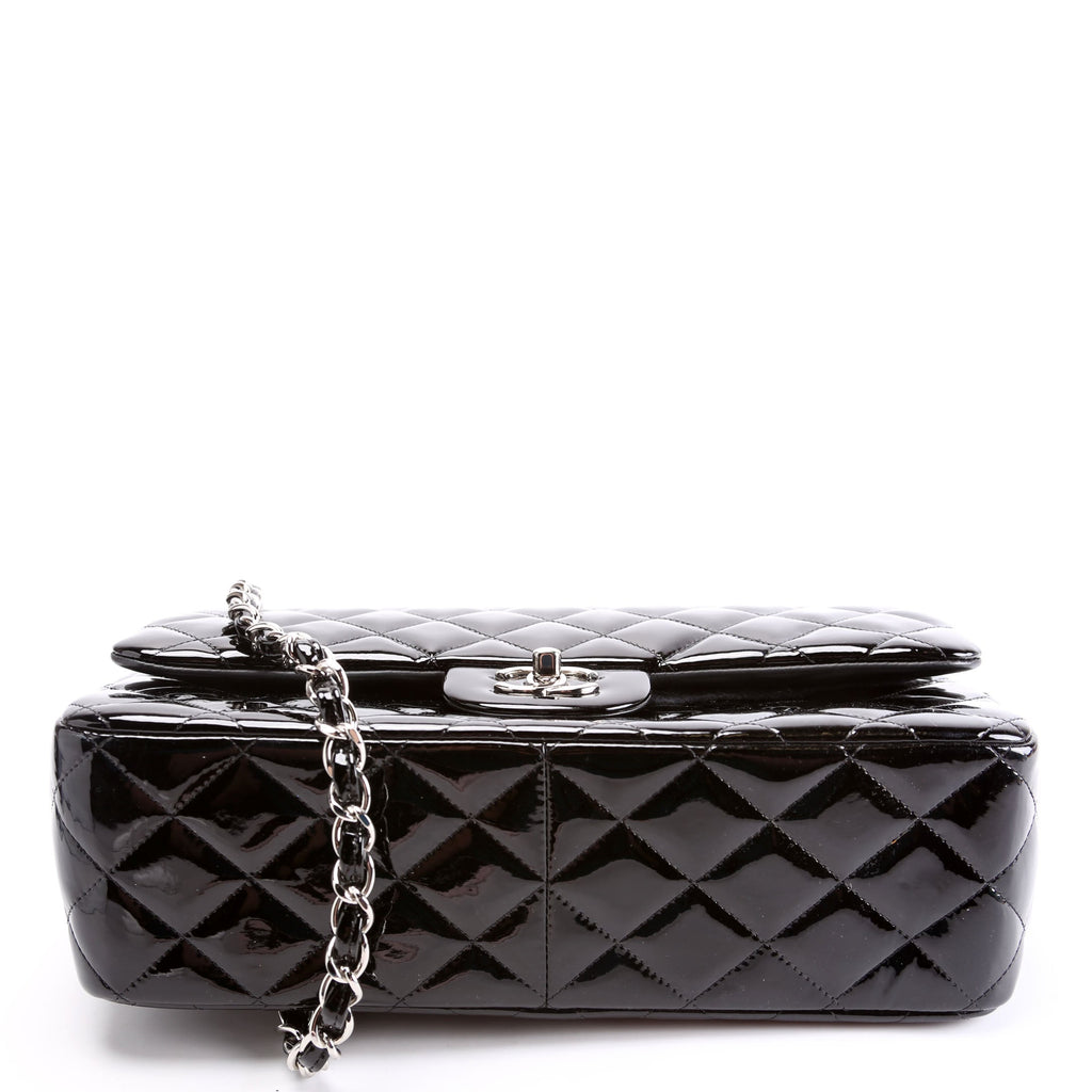 Classic Flap Jumbo Patent 17-20M Black