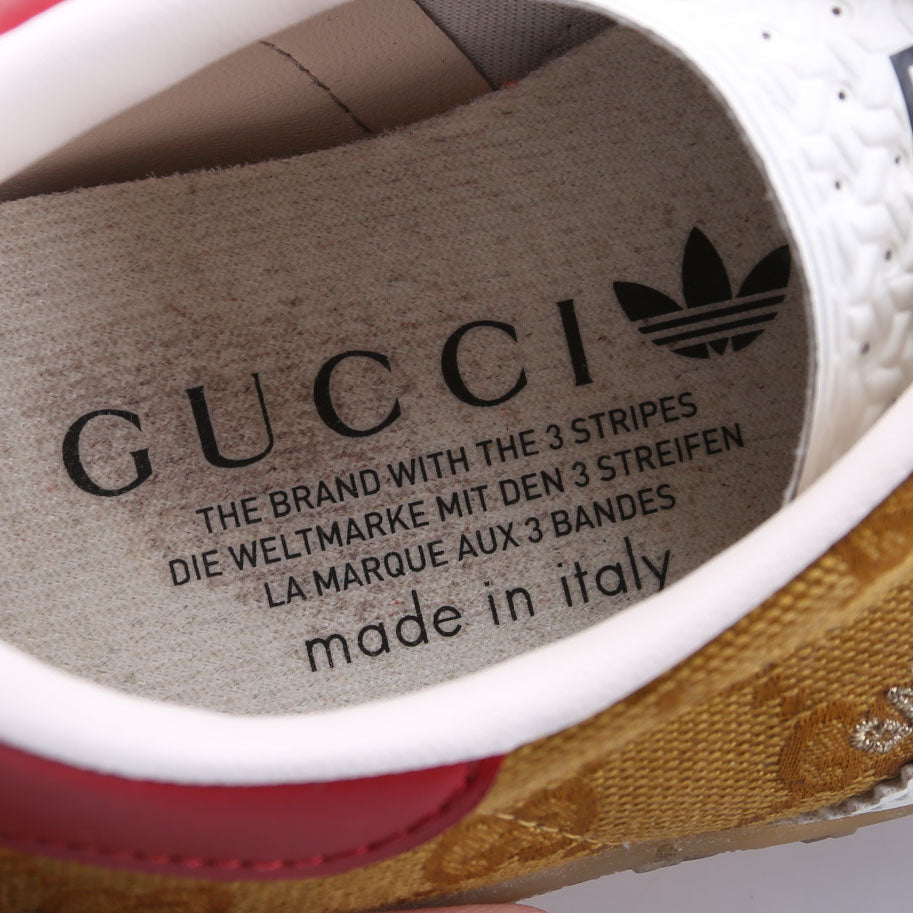 X Adidias Gazelle GG Canvas Sneakers Size 37