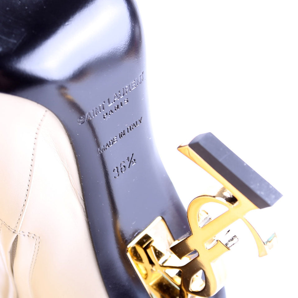 Opyum Ankle Boot Cream Size 36.5
