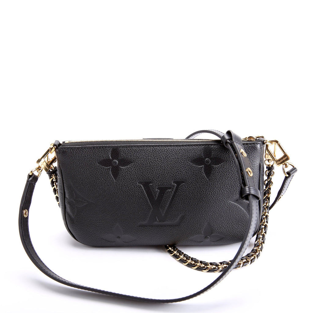 Multi Pochette Empreinte Black