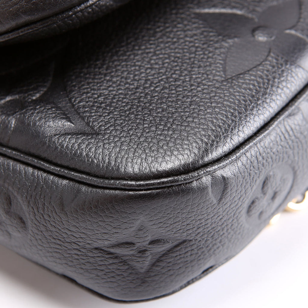 Multi Pochette Empreinte Black