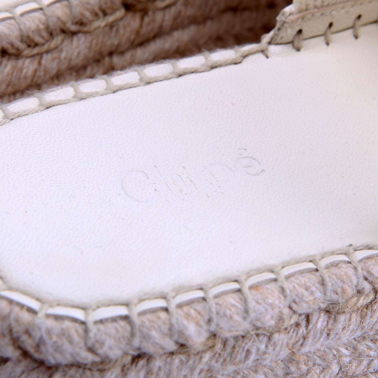 Mila Platform Logo Sandals Size 37 Ivory