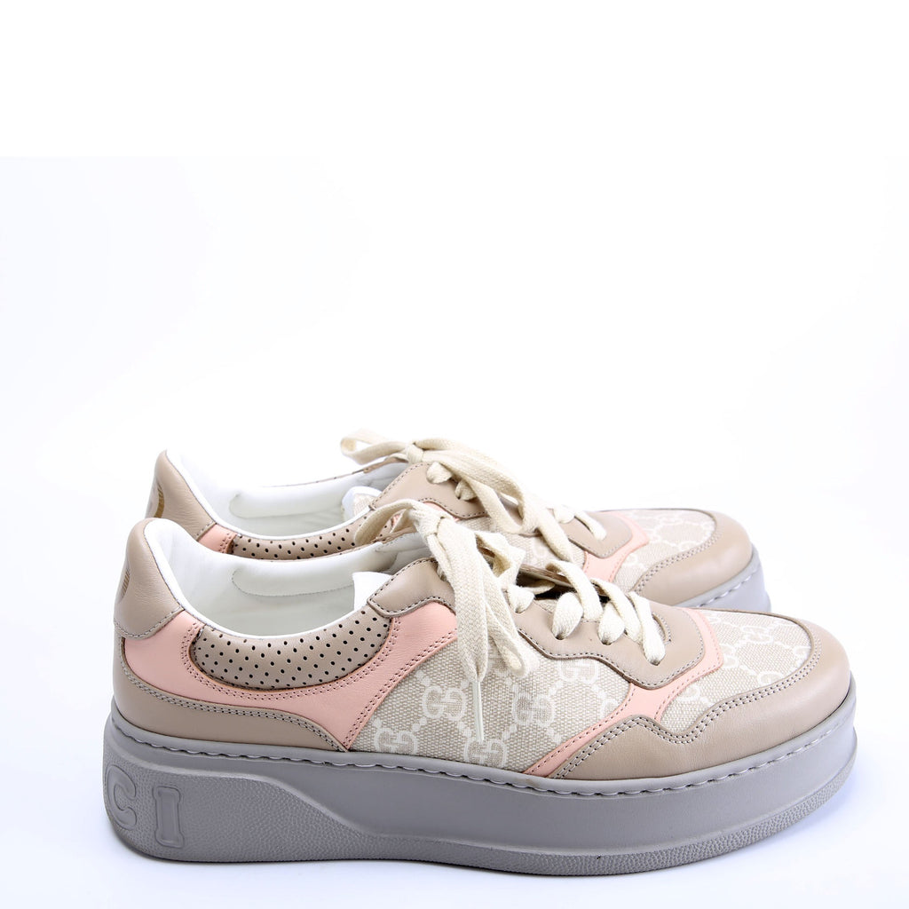 Dali Platform Sneakers Size 40 Grey and Pink