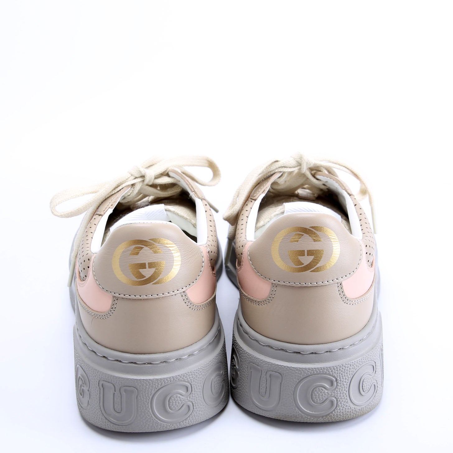 Dali Platform Sneakers Size 40 Grey and Pink