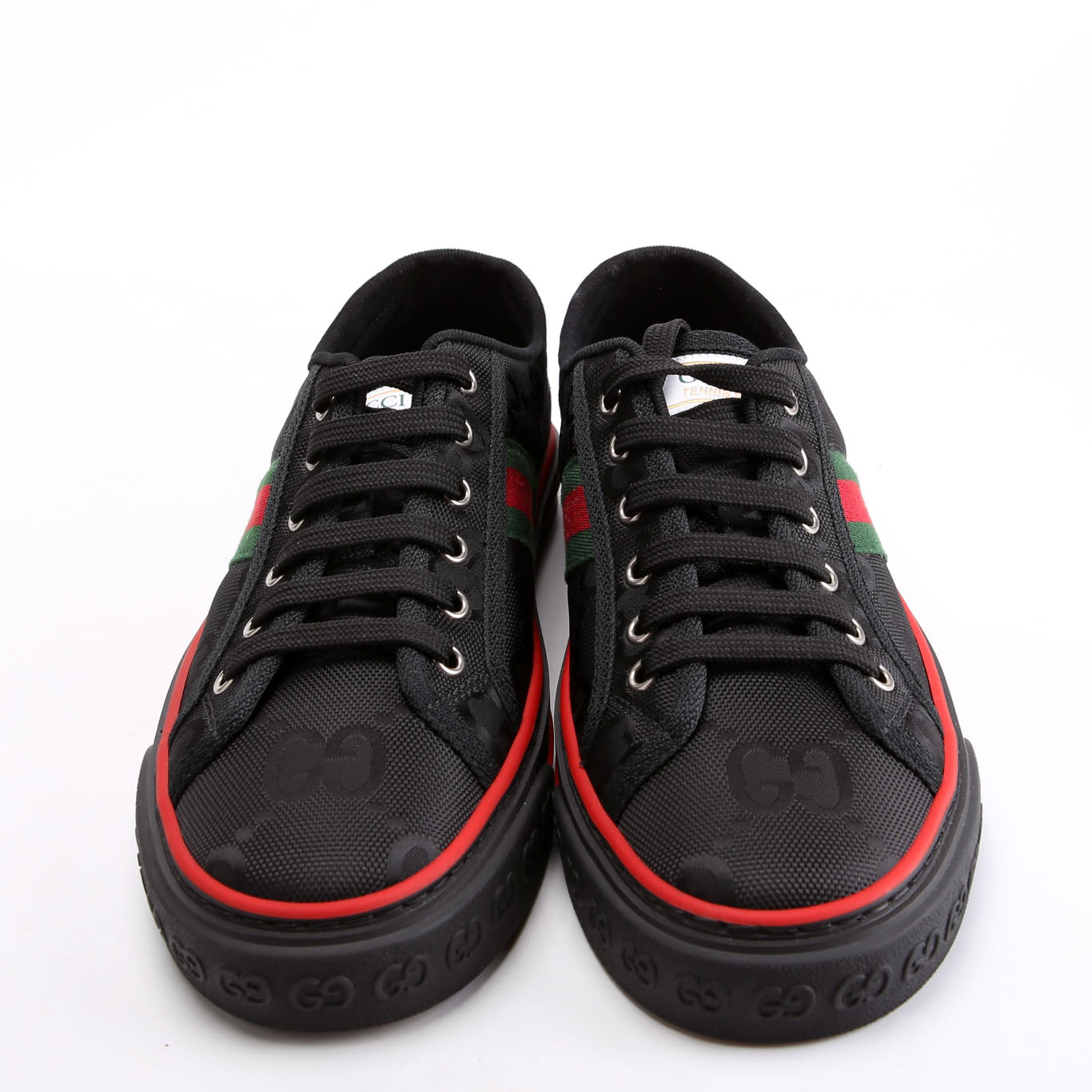 1977 Tennis Sneakers Size 40 Black/Red