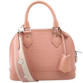 Alma BB With Strap Epi Pink