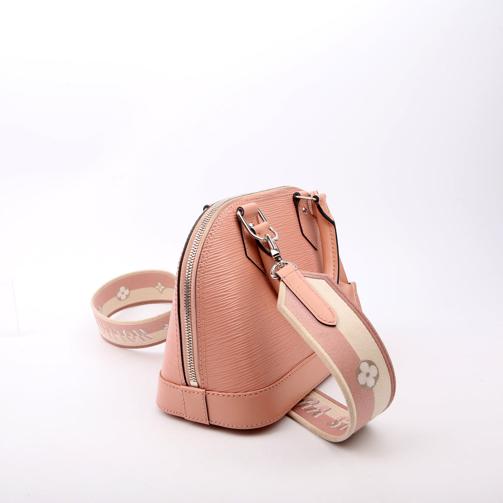 Alma BB With Strap Epi Pink