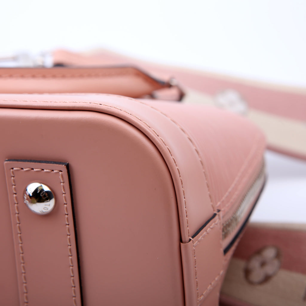 Alma BB With Strap Epi Pink