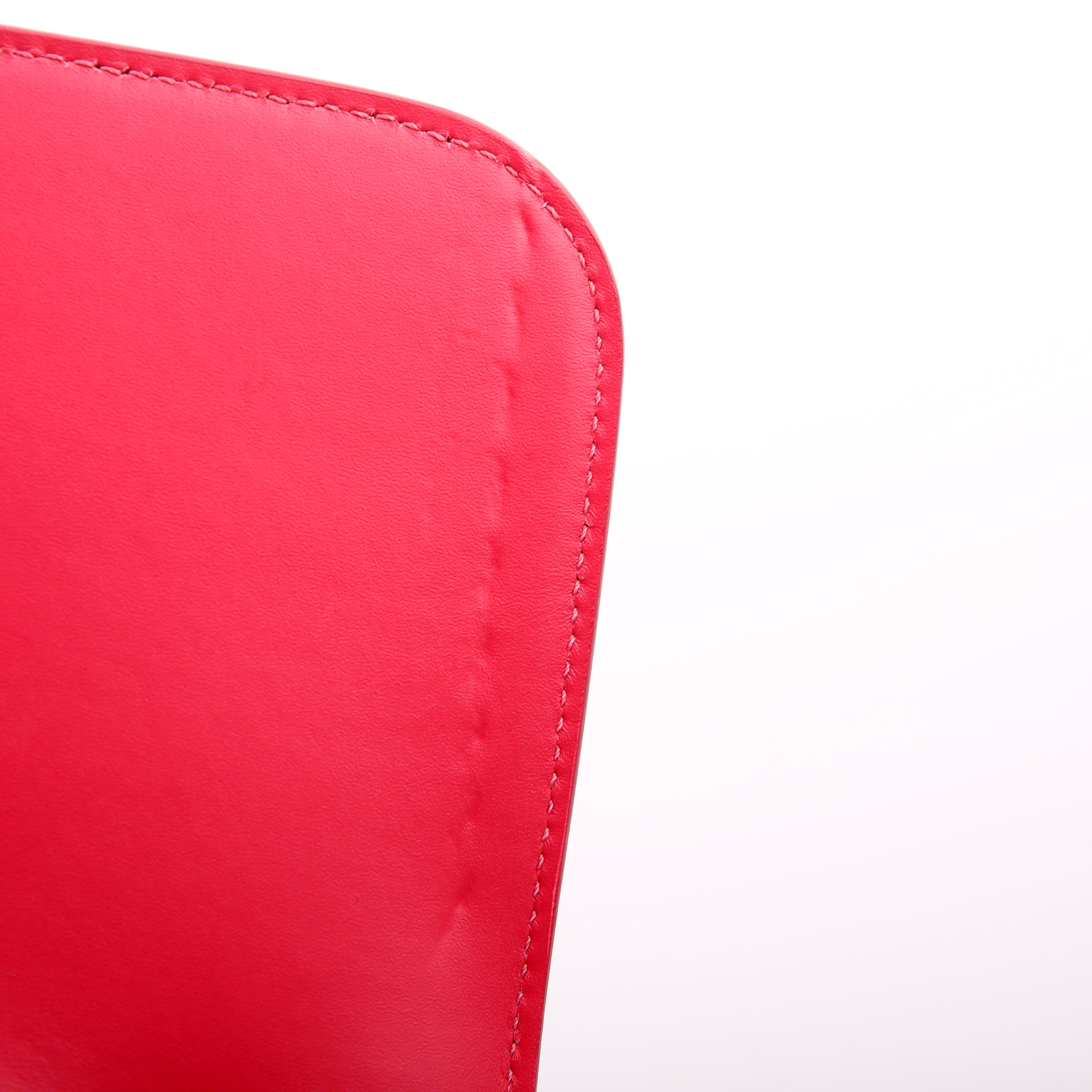 Sweet Charity Spikes Patent Leather Shoulder Bag Pink