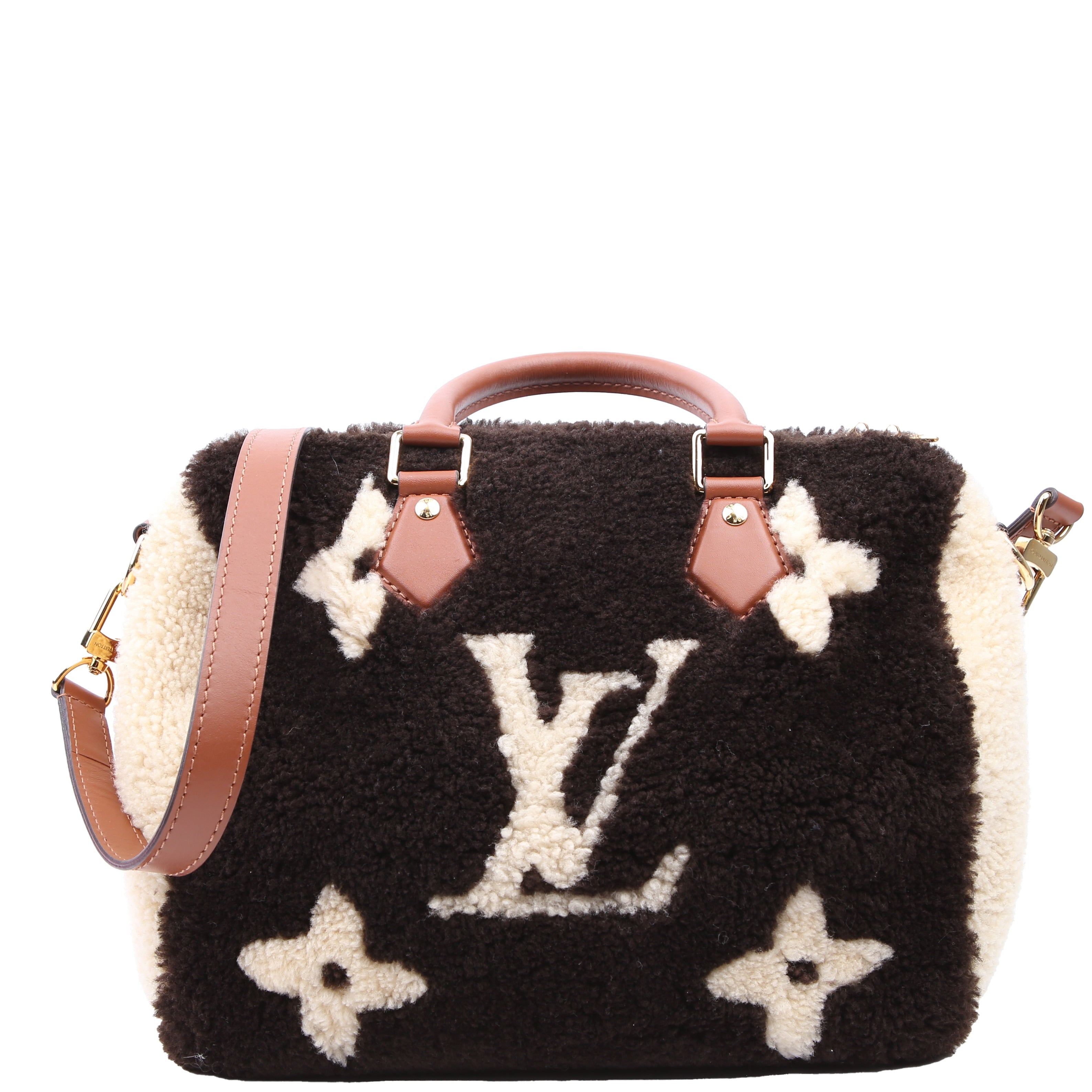 Speedy 25 Bandouliere Teddy Shearling