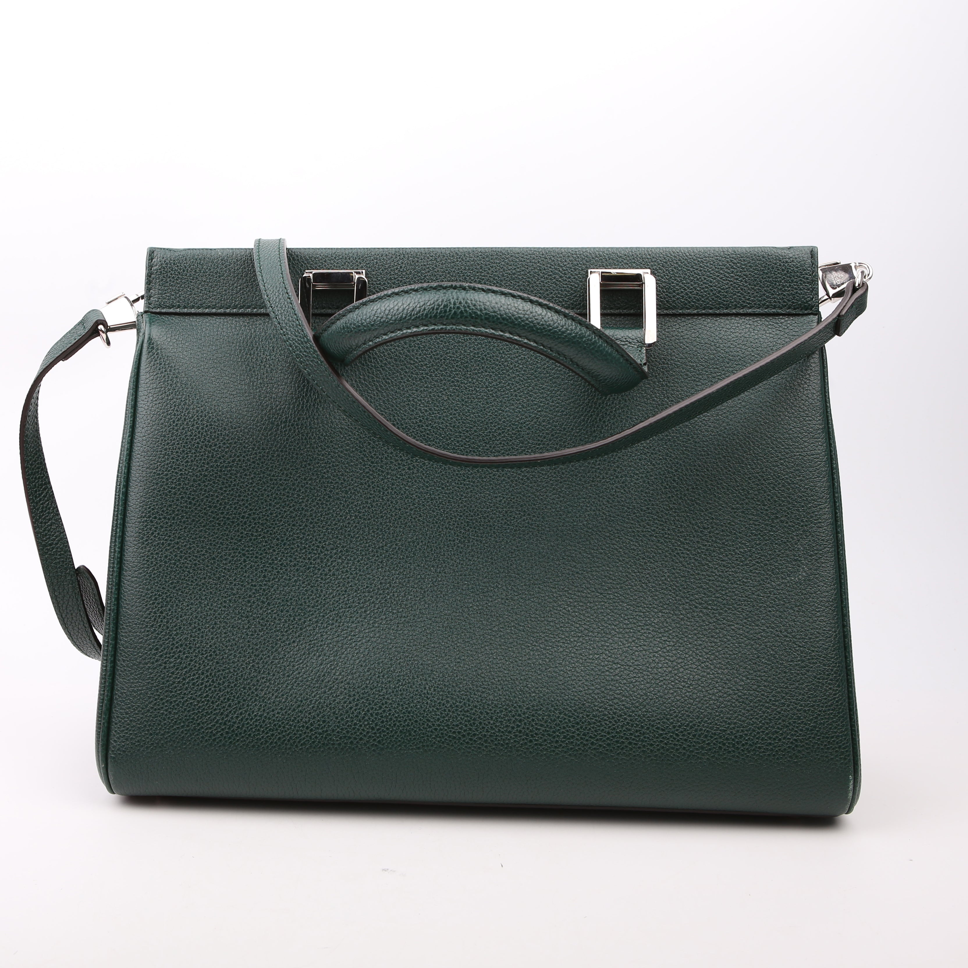 564714 Zumi Top Handle Medium Green