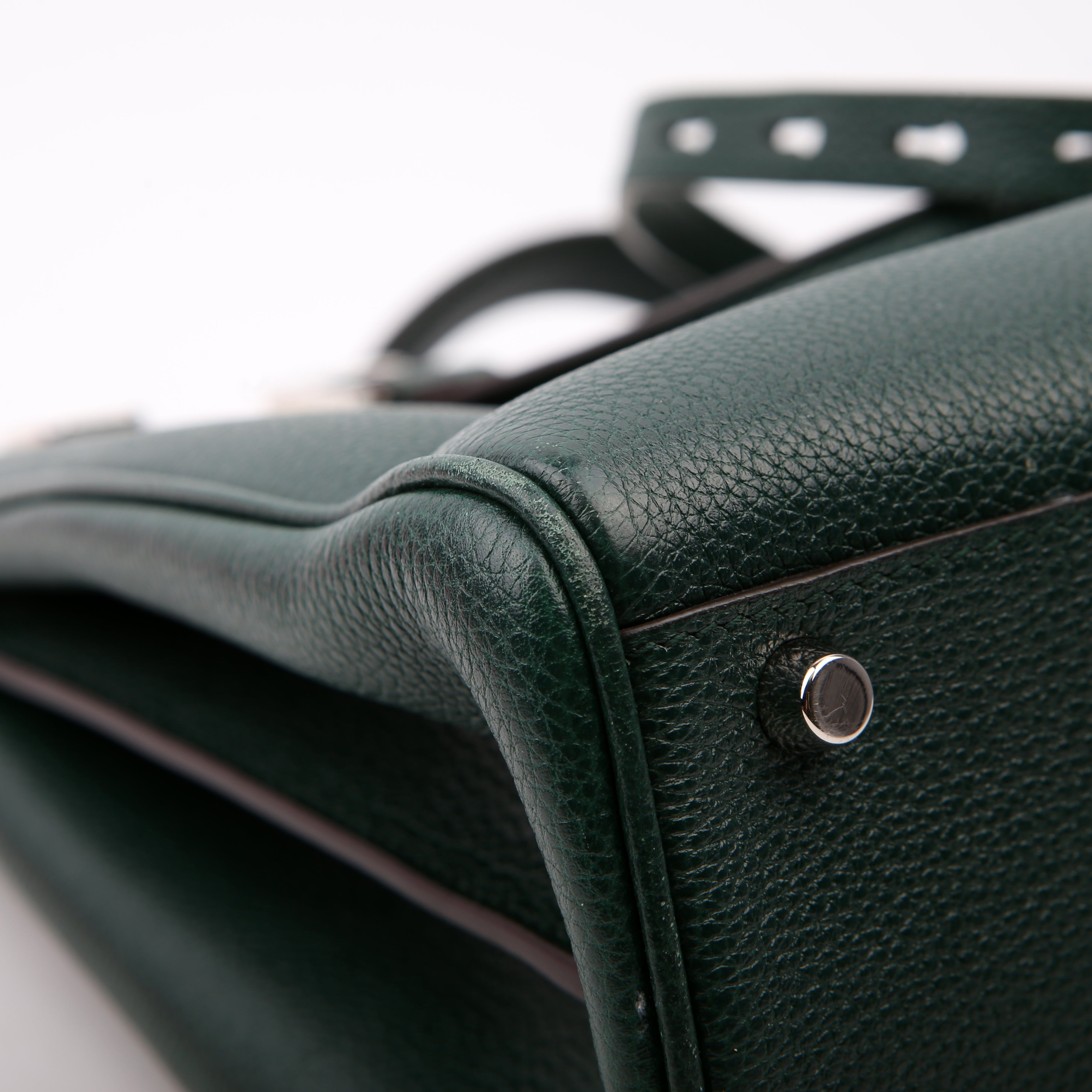 564714 Zumi Top Handle Medium Green