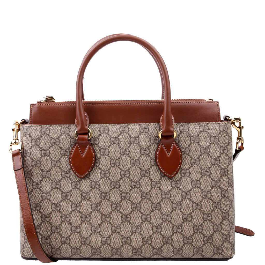 409534 GG Supreme Small Zip Tote